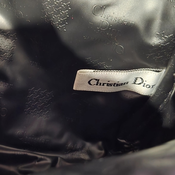 Vintage DIOR Cosmetic Bag. NWOT - Picture 9 of 10